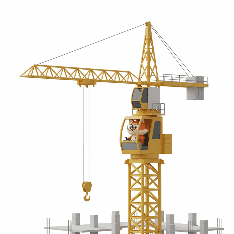 Wolfje in de hijskraan — Factview AI is in aanbouw